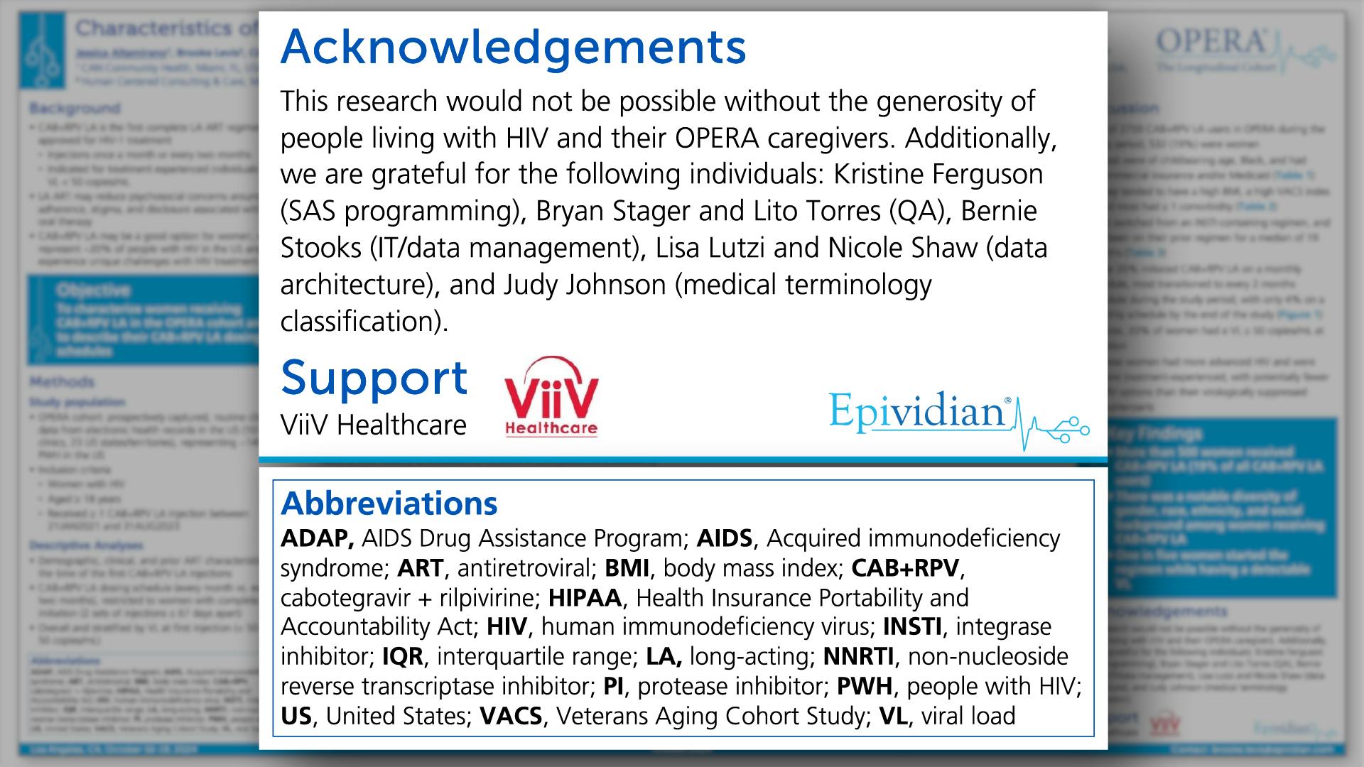 Acknowledgements