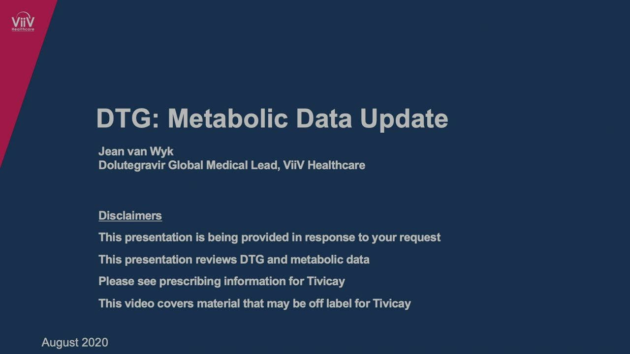 DTG: Metabolic Data Update