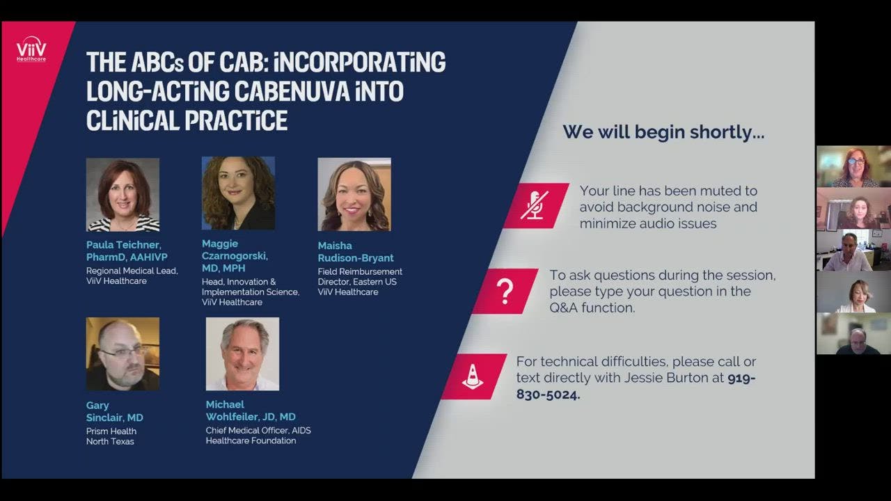 The ABCs of CAB: Incorporating Long-Acting Cabenuva into Clinical Practice
