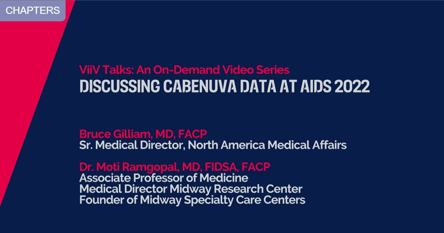 Discussing CABENUVA Data at AIDS 2022
