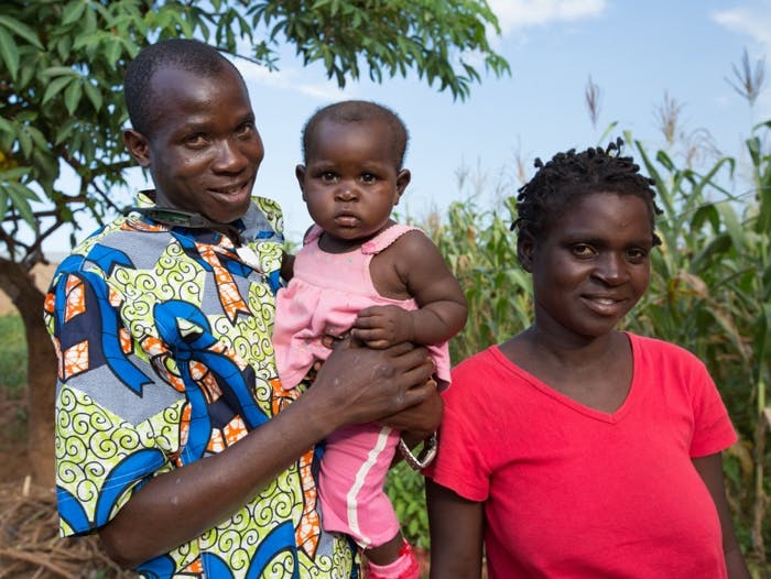 African family who are HIV positive