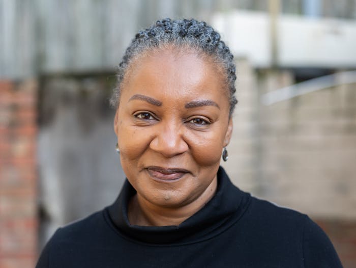 Woman living with HIV photographed in London, England