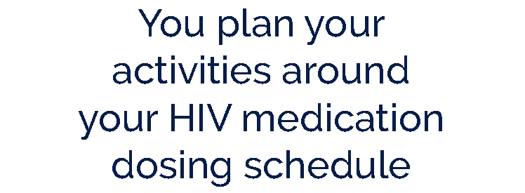 Is your HIV treatment affecting your lifestyle?