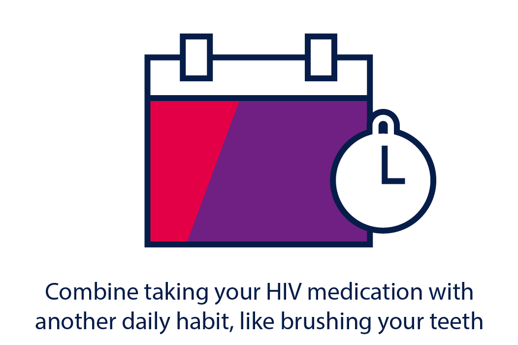 Combine taking medication with other habits